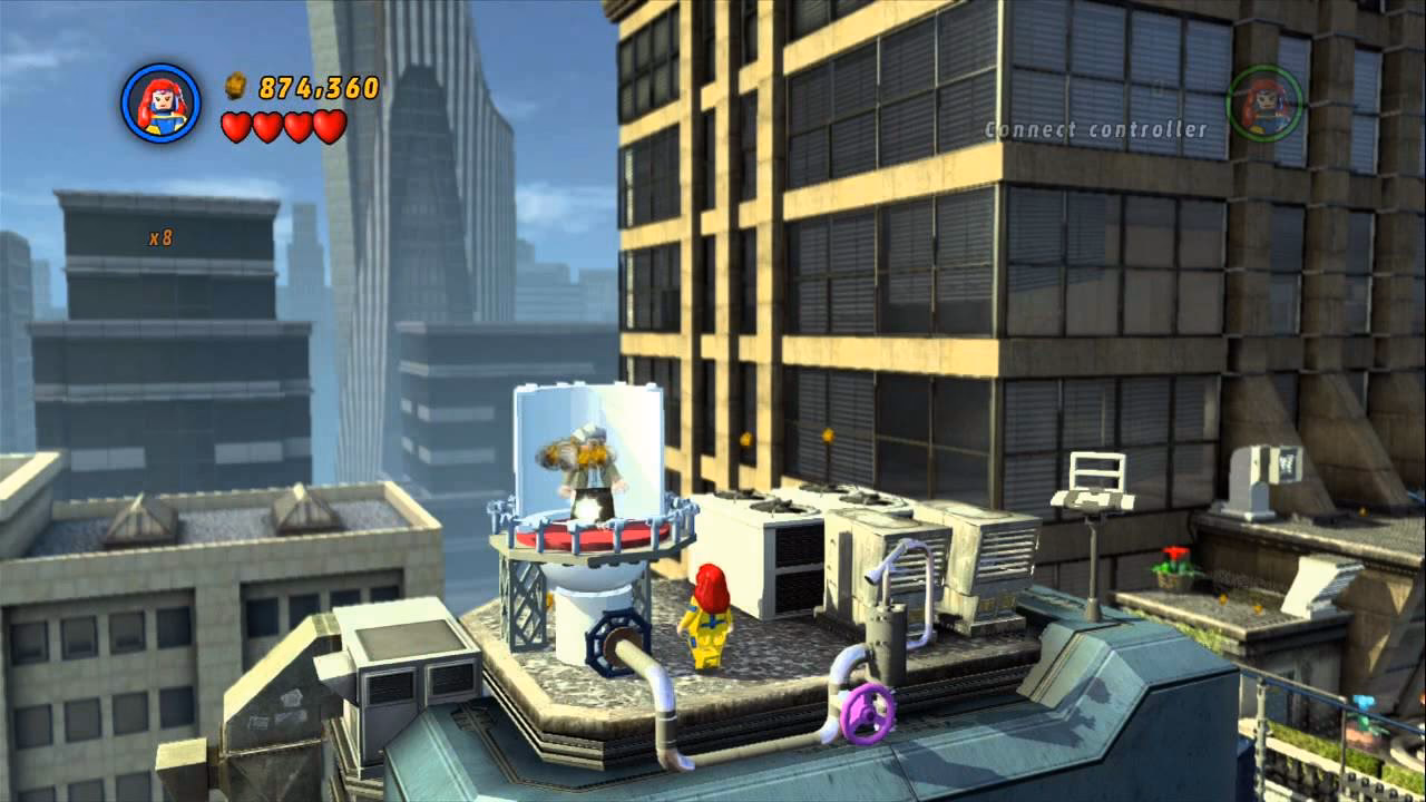 How do you get to Times Square off in Lego Marvel Super Heroes?