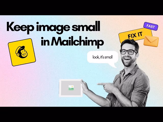Does Mailchimp automatically size images?