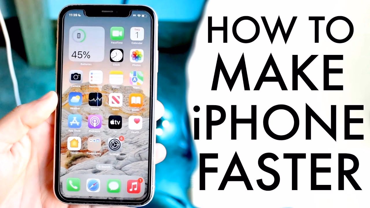 How do I Make my iPhone faster?