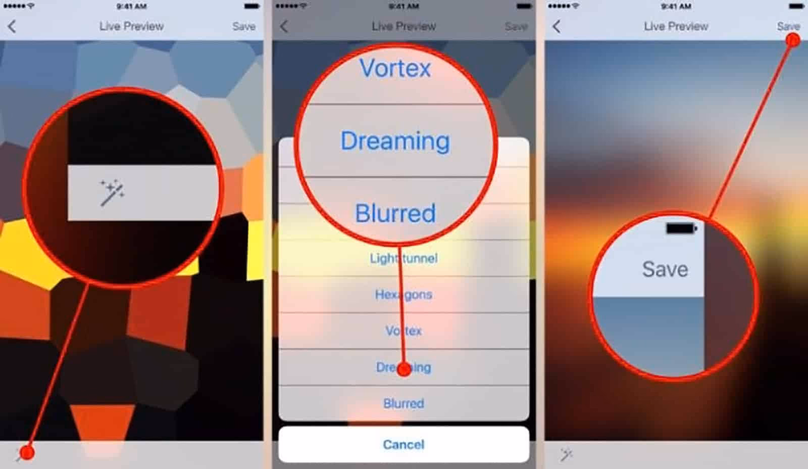 How to make a live wallpaper on Android?