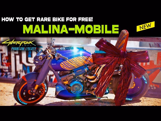 How to unlock Malina mobile bike in Cyberpunk 2077?