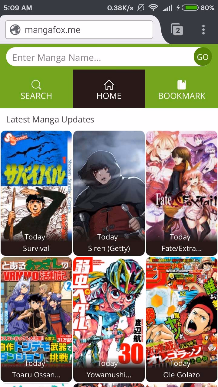 What is manga Fox?