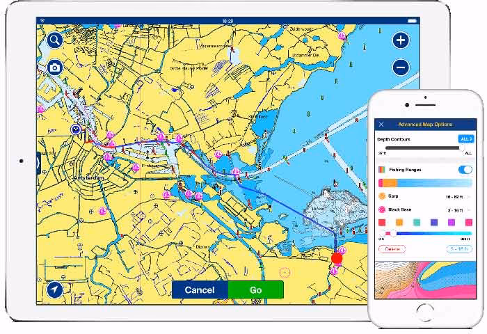 How much does a marine navigation app cost?