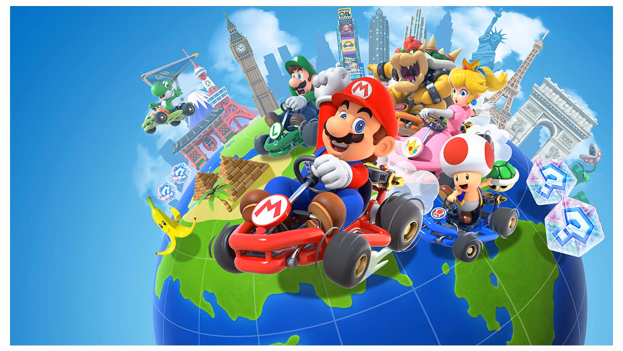 Is it possible to play Mario Kart on an iPhone?