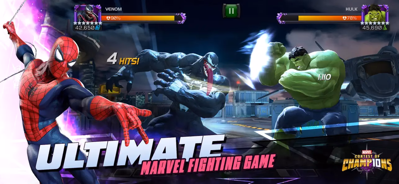 Does Marvel Contest of Champions support iOS vs android?