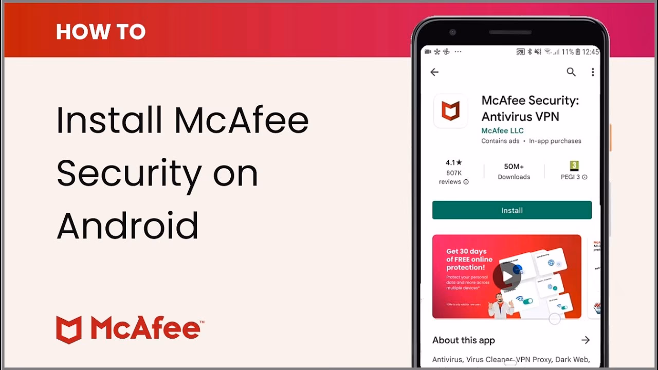 Does McAfee mobile security work on Android?