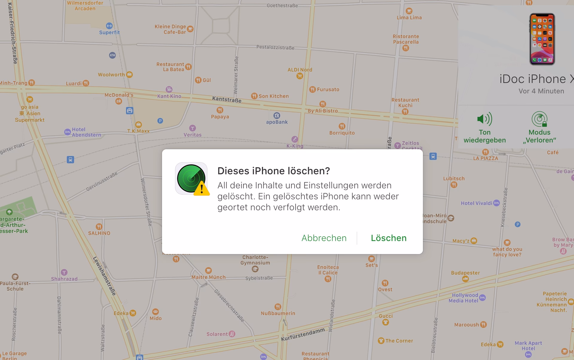 Wie deaktiviere ich die 'Wo ist?' Funktion auf meinem iPhone?