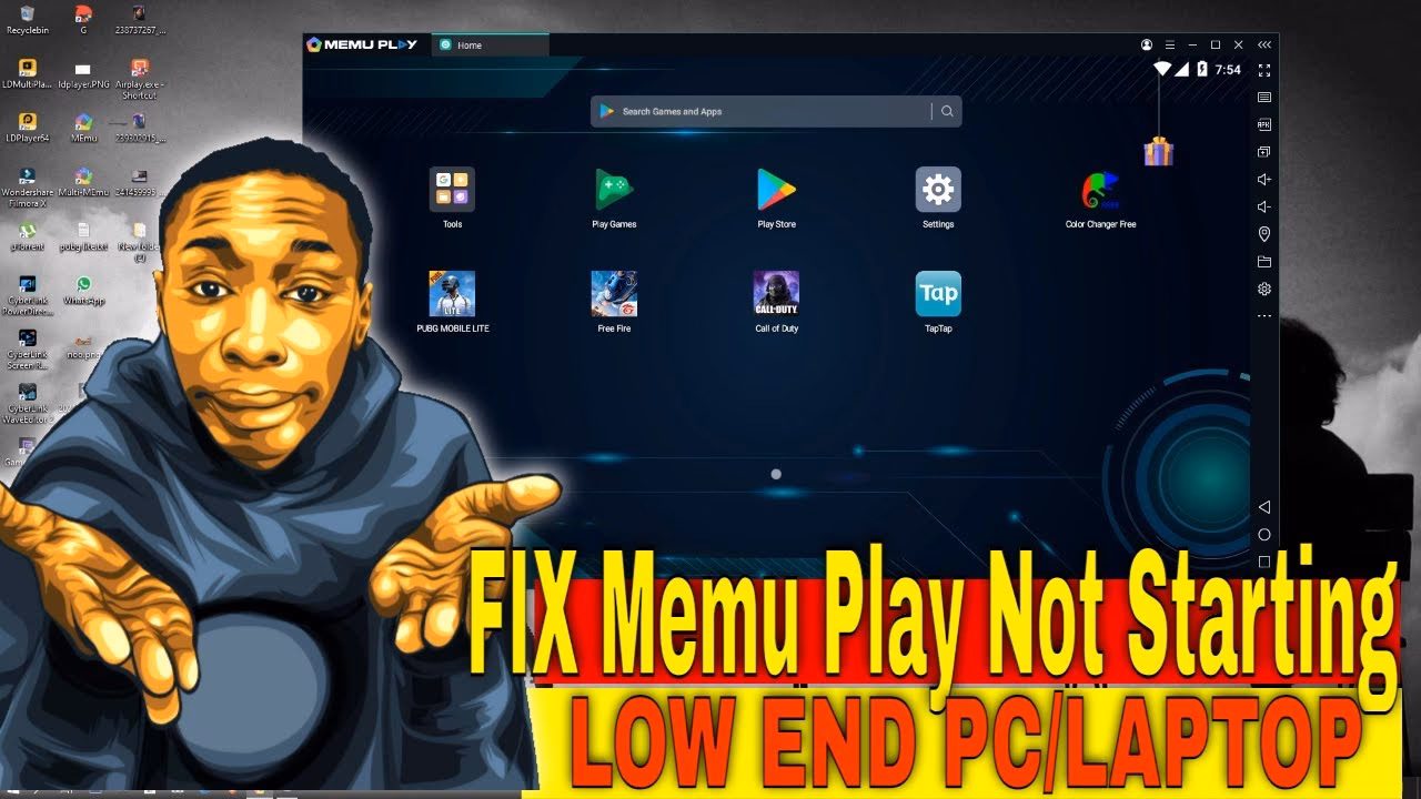What if my Android app or game fails in MEMU App Player?