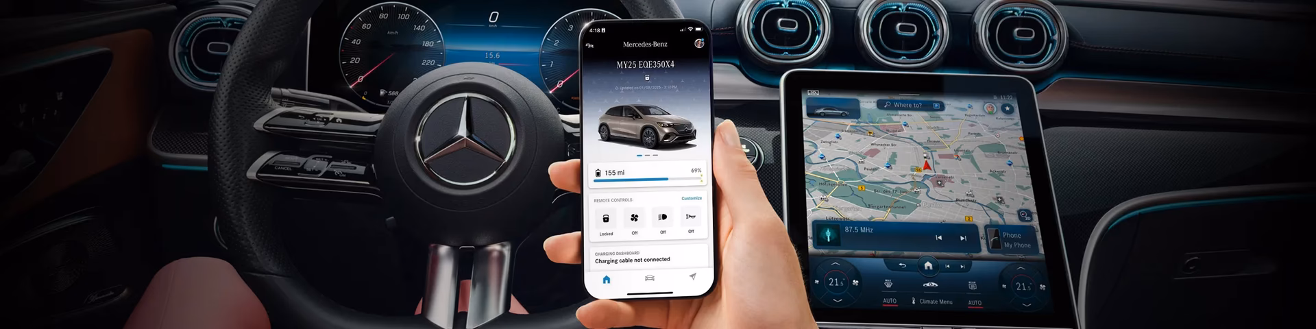 How do I Activate my Mercedes-Benz smartphone integration?