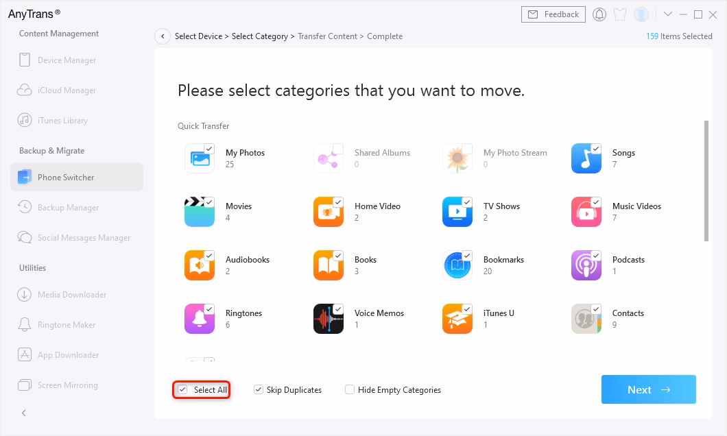 Is there a way to merge a backup?