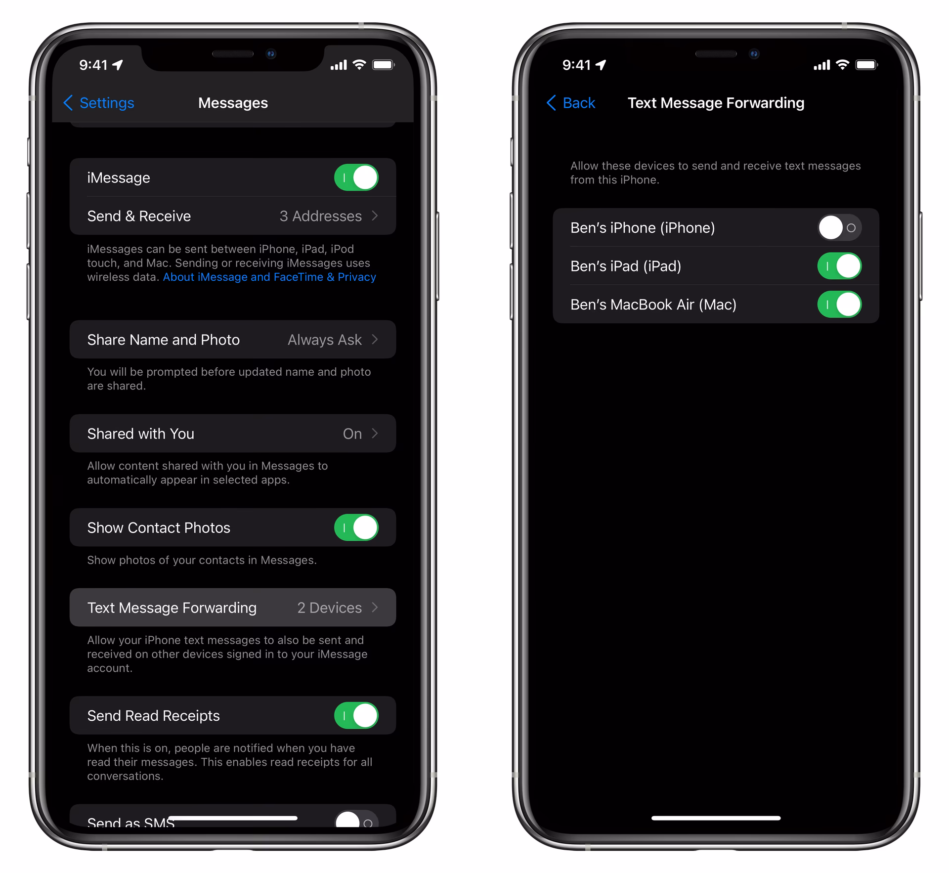 Why is my Mac not receiving messages at my Apple ID?