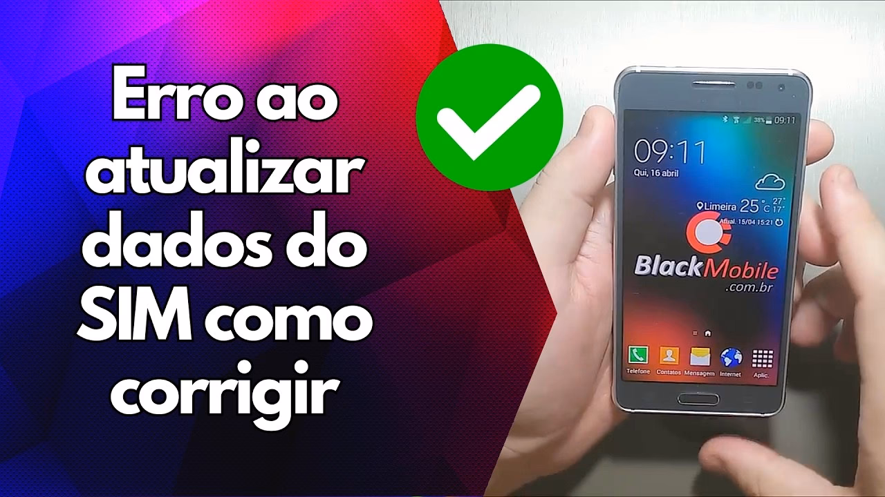 Como atualizar o cartão SIM?