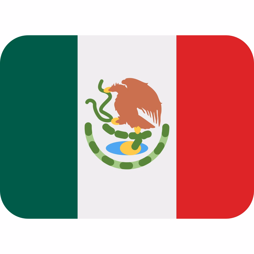 Can I download emojis of the flag of Mexico?