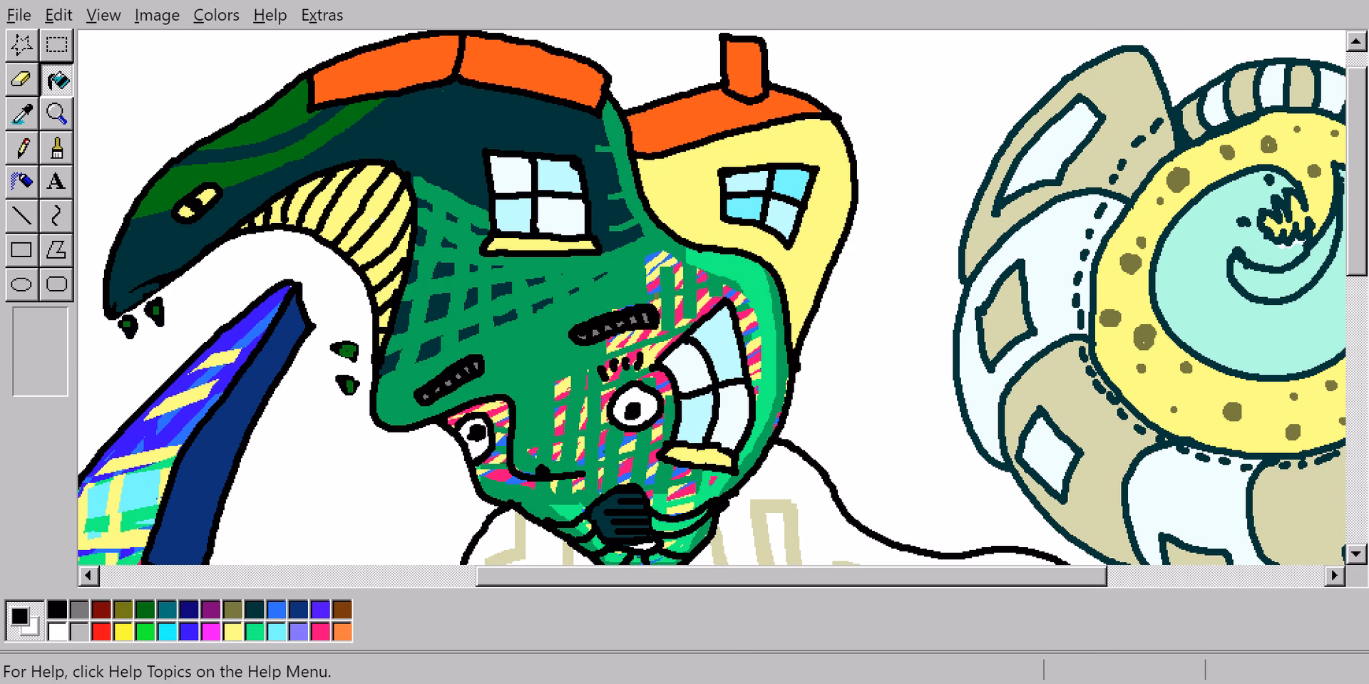 What is online MS Paint Editor?