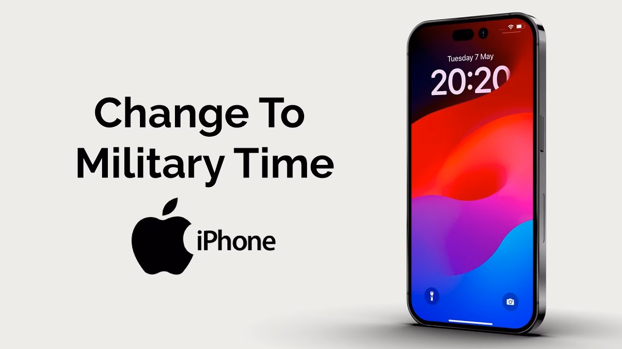 Can Apple Watch use military time?