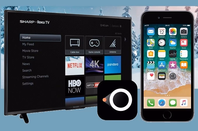 How do I enable Miracast on my sharp TV?