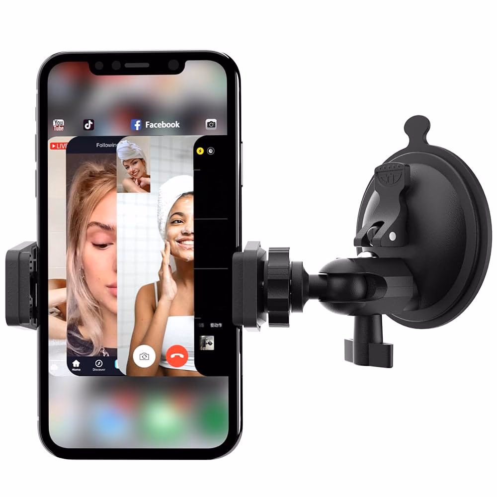 What size phone clip for a mirror?