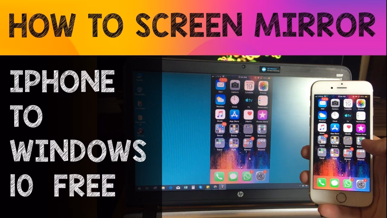 How to use screen mirroring on iPhone?