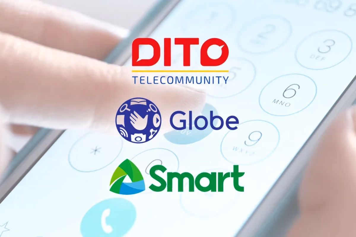 Which telecommunication companies are in the Philippines?