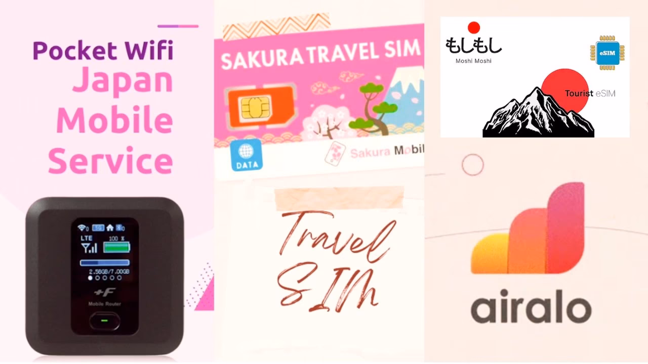 How do foreigners use mobile services in Japan?
