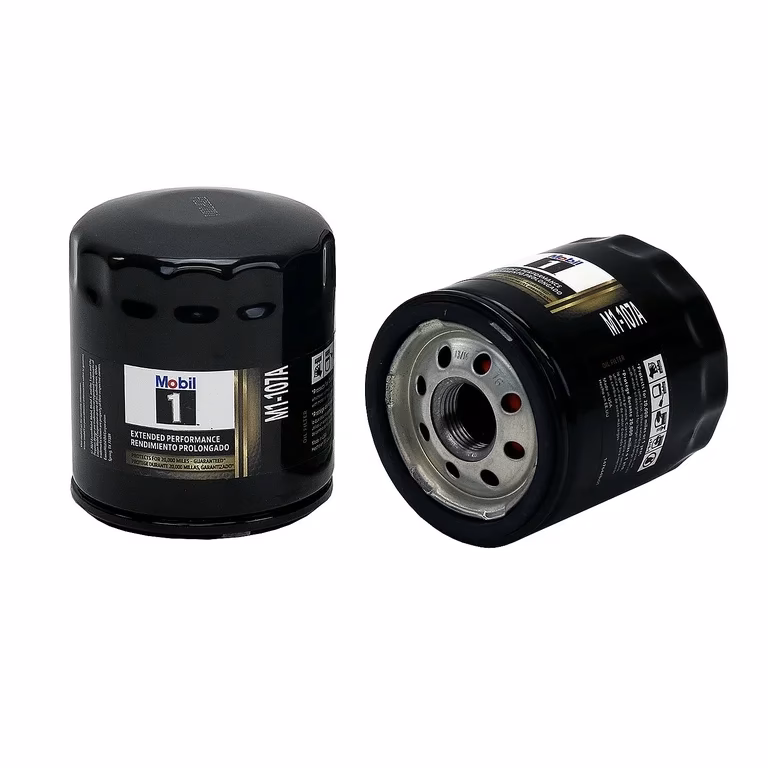 How many replacement oil filters for Mobil m1-107?