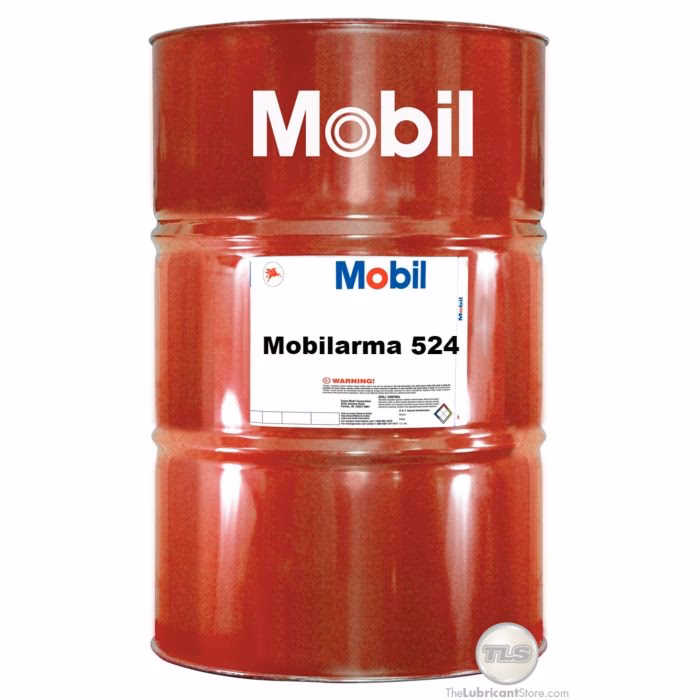 What is mobilarma 524 lubricant?