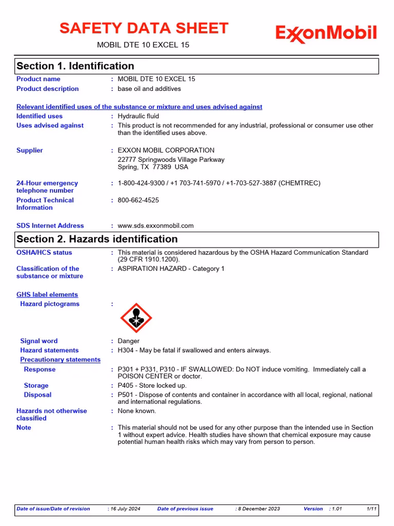 Why do you need a safety data sheet?