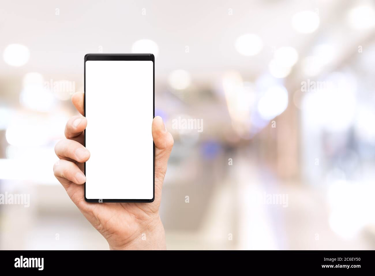 How deep should a background blur be on a phone?