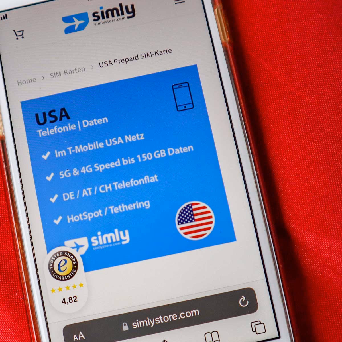 Kann man in den USA mit dem Handy telefonieren?