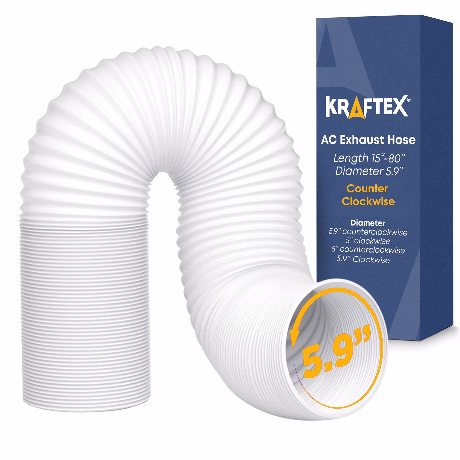 What size air conditioner vent hose?