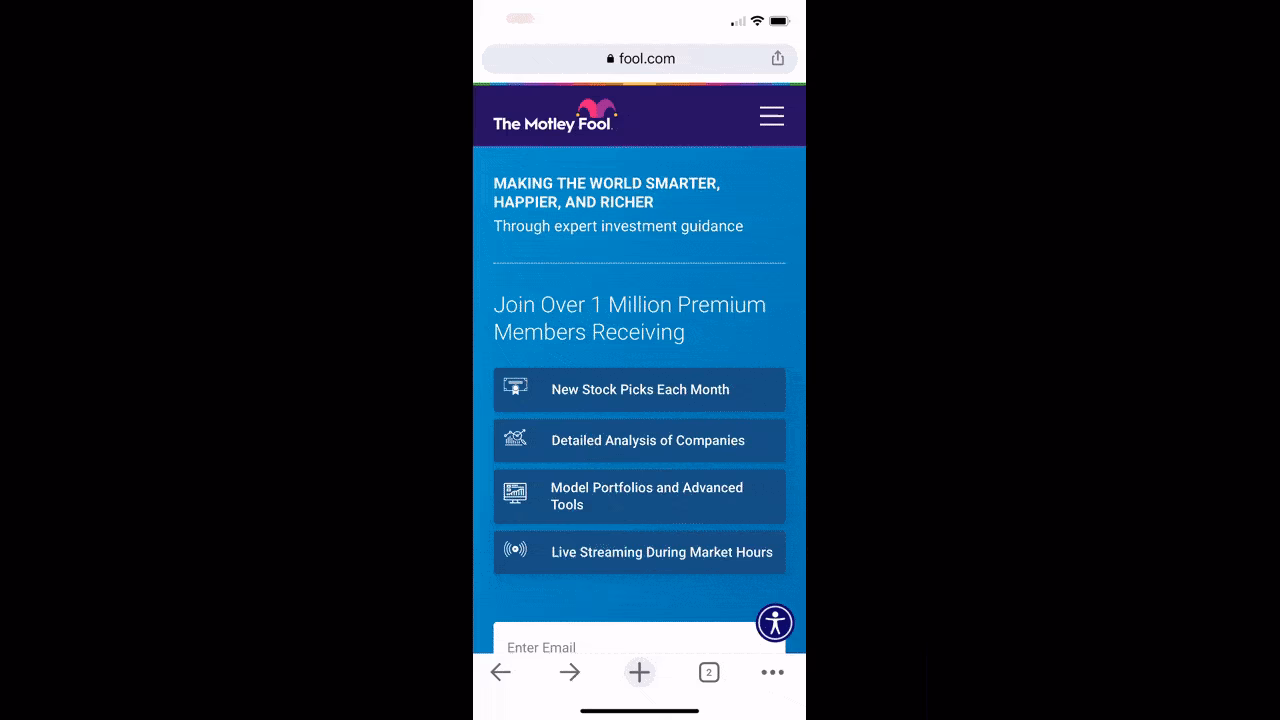 What is a breadcrumb in mobile design?