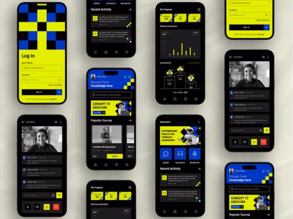 What are the principles of app design?