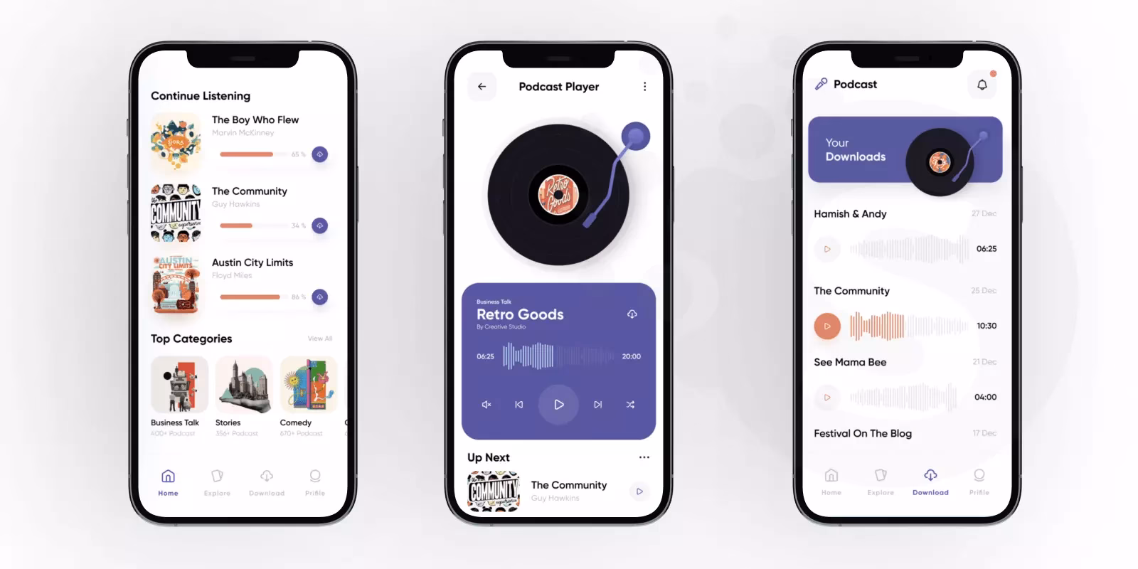 How do podcasting apps work?