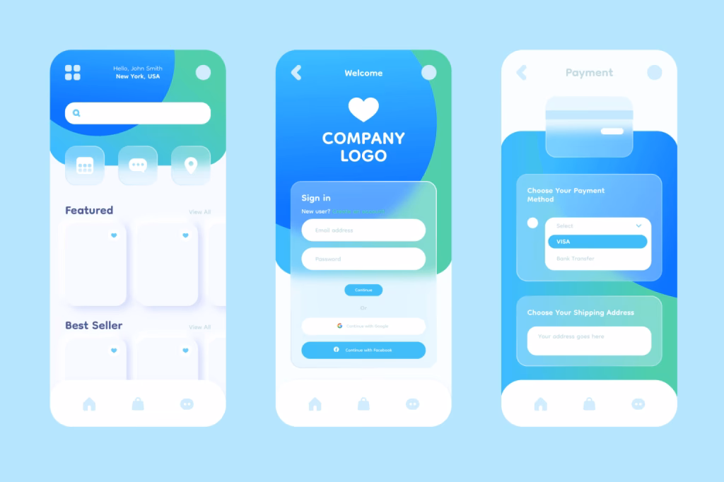 What is mobile user interface (UI)?