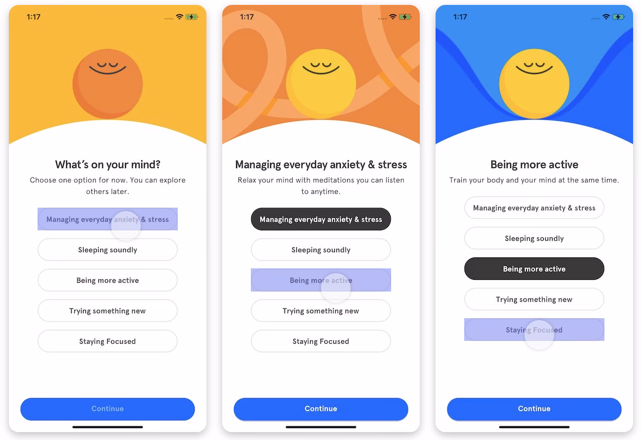 What is a mobile app onboarding flow?