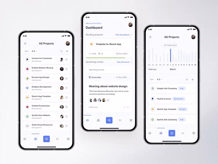 What is a mobile app activity dashboard?