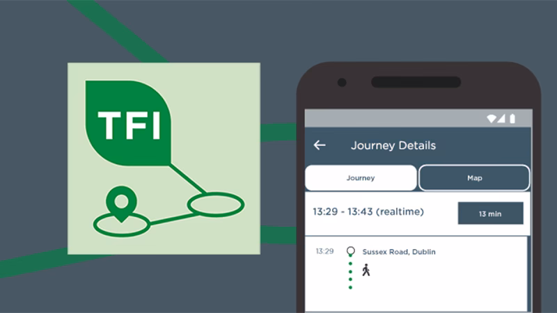 What apps do I need for public transport in Dublin?