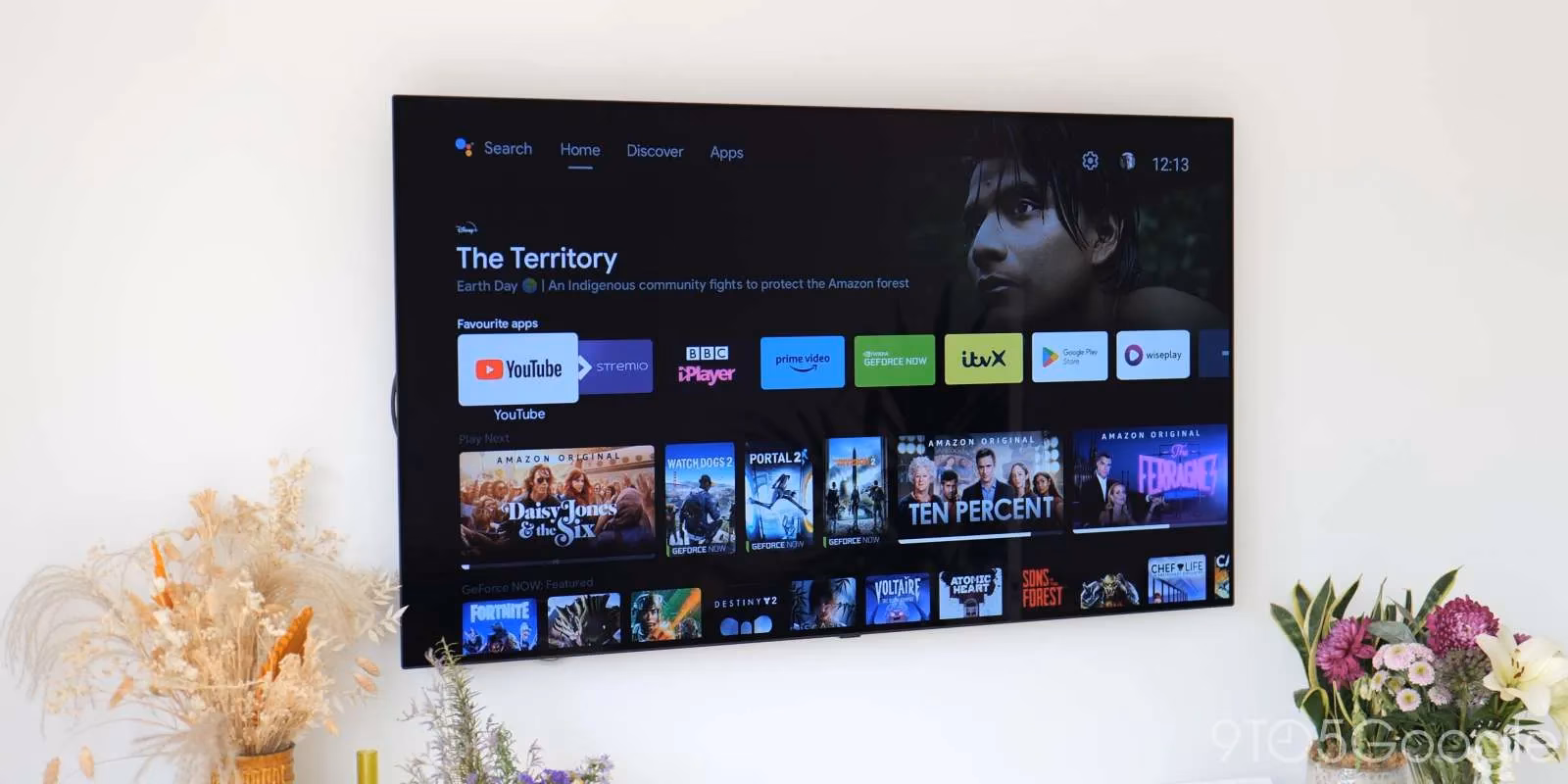 How do I install Android TV apps?