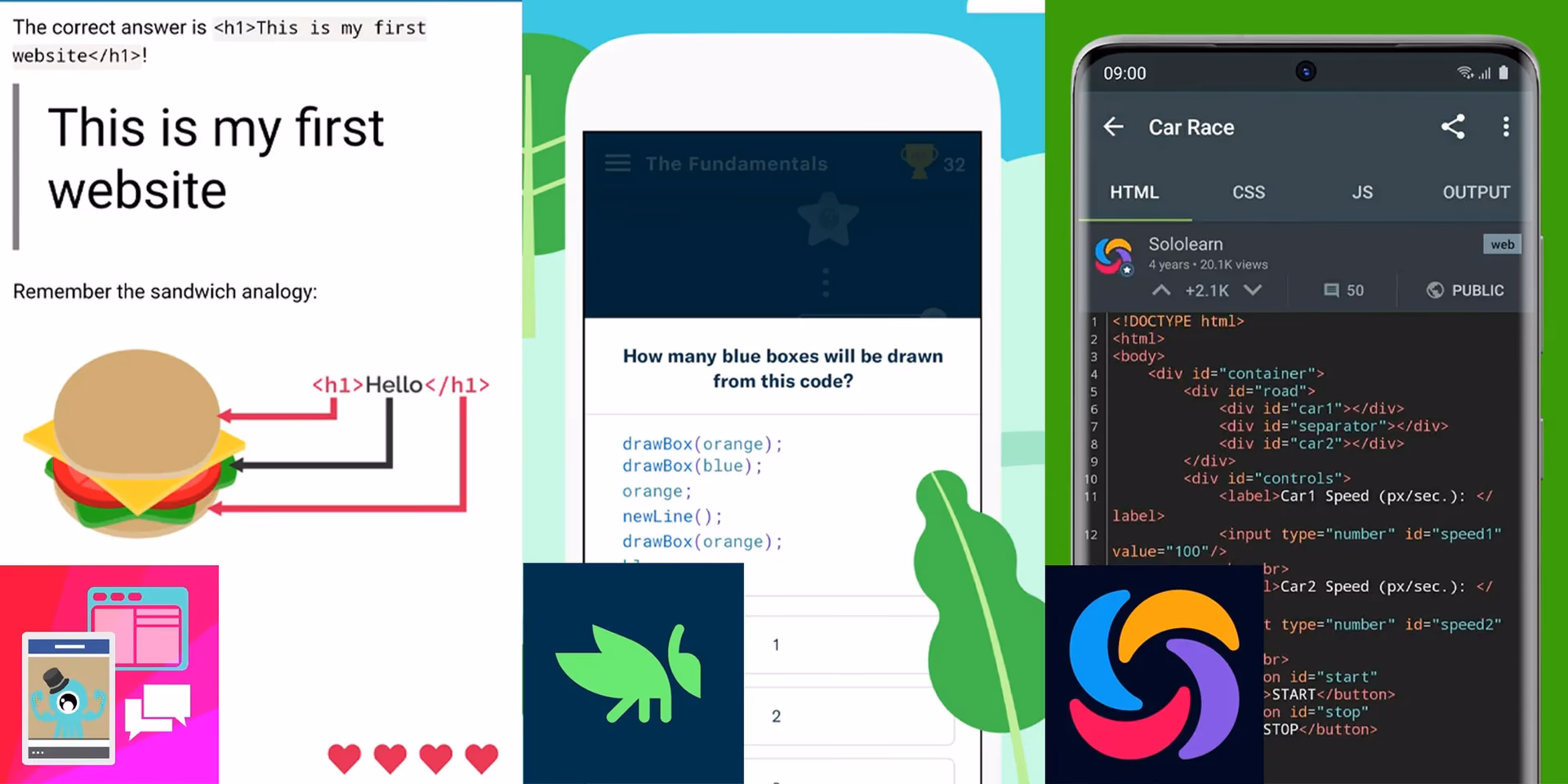 What are the benefits of coding apps for beginners?