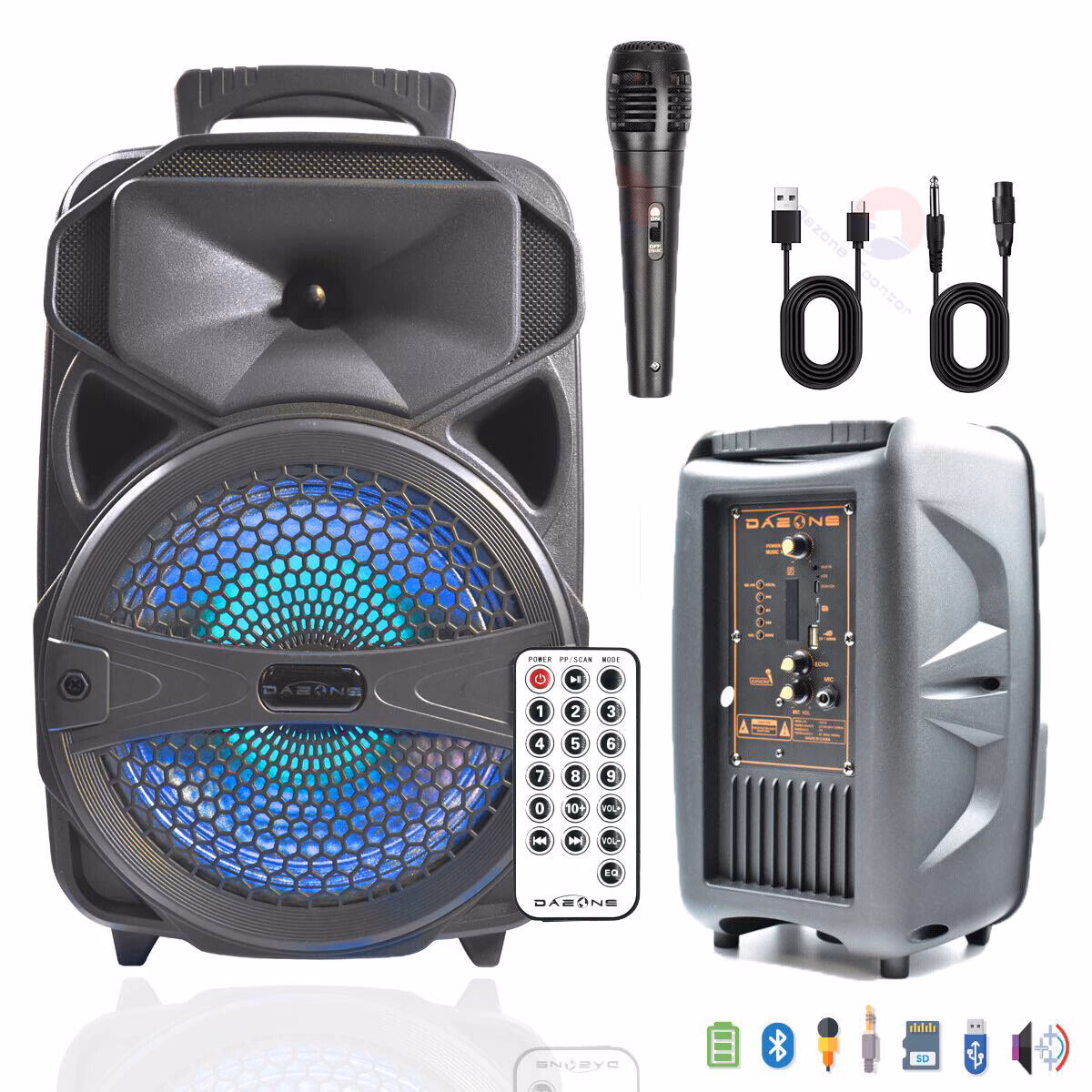 What are powered speakers with Bluetooth?