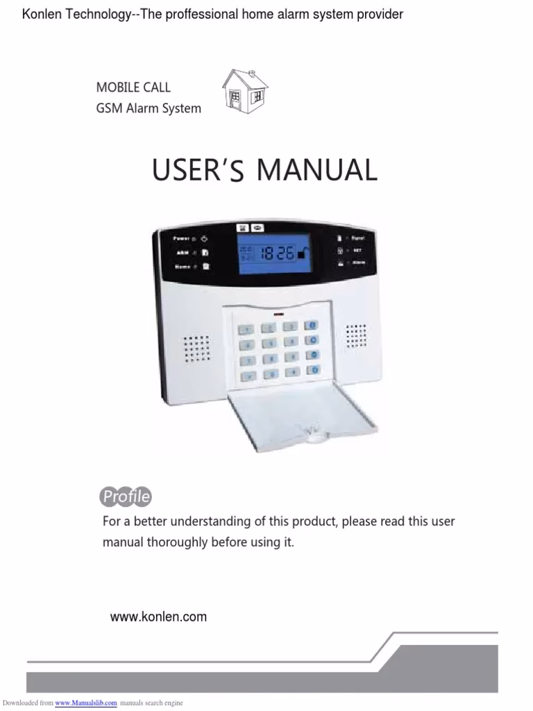 What are the different types of GSM alarm systems?