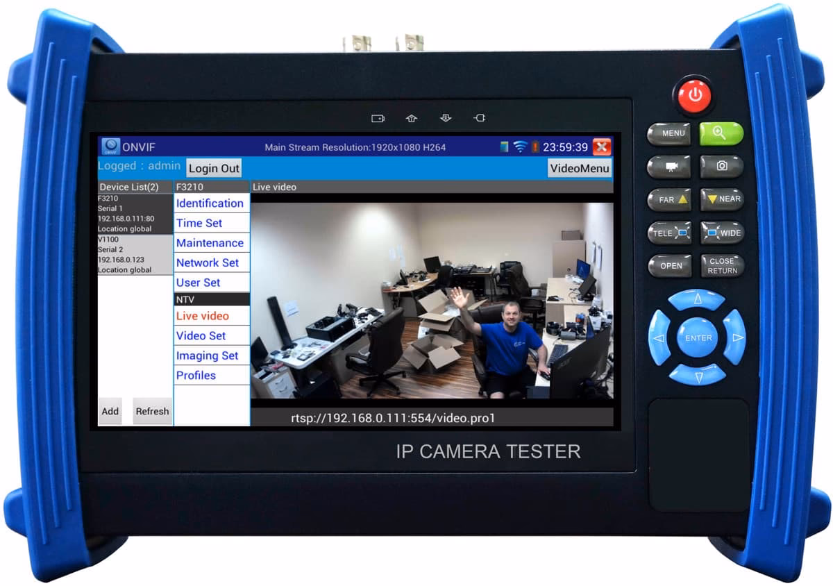 What is a webcam tester?