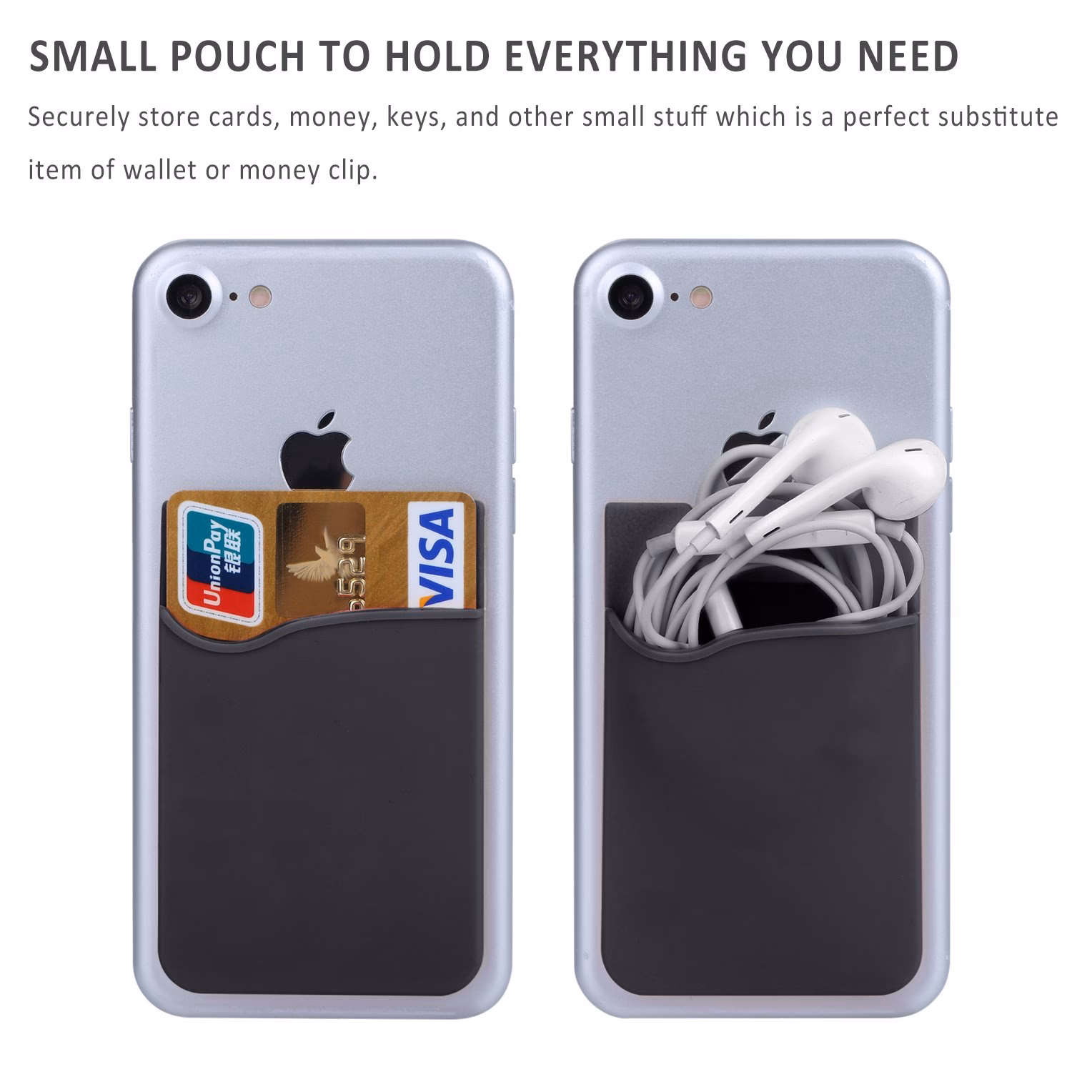 What is the best cell phone adhesive card holder?