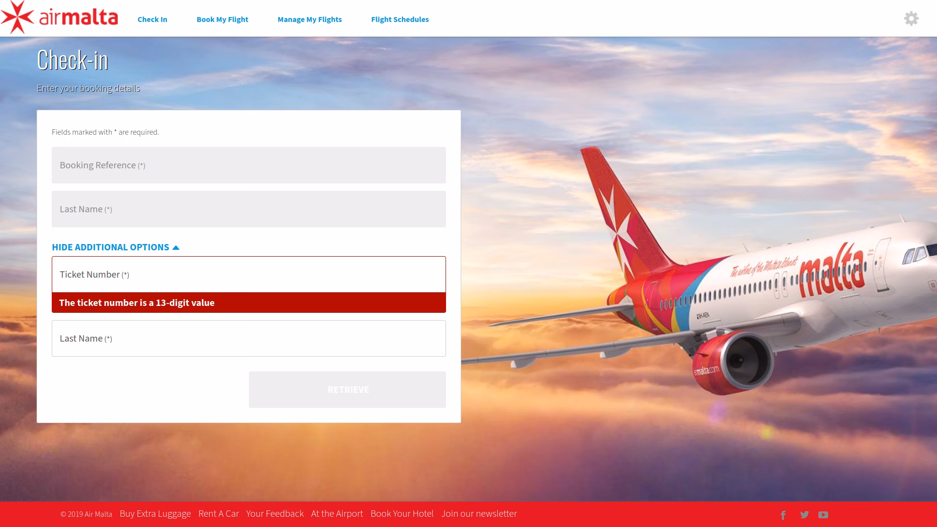 How do I check-in and select my seat onboard Air Malta?