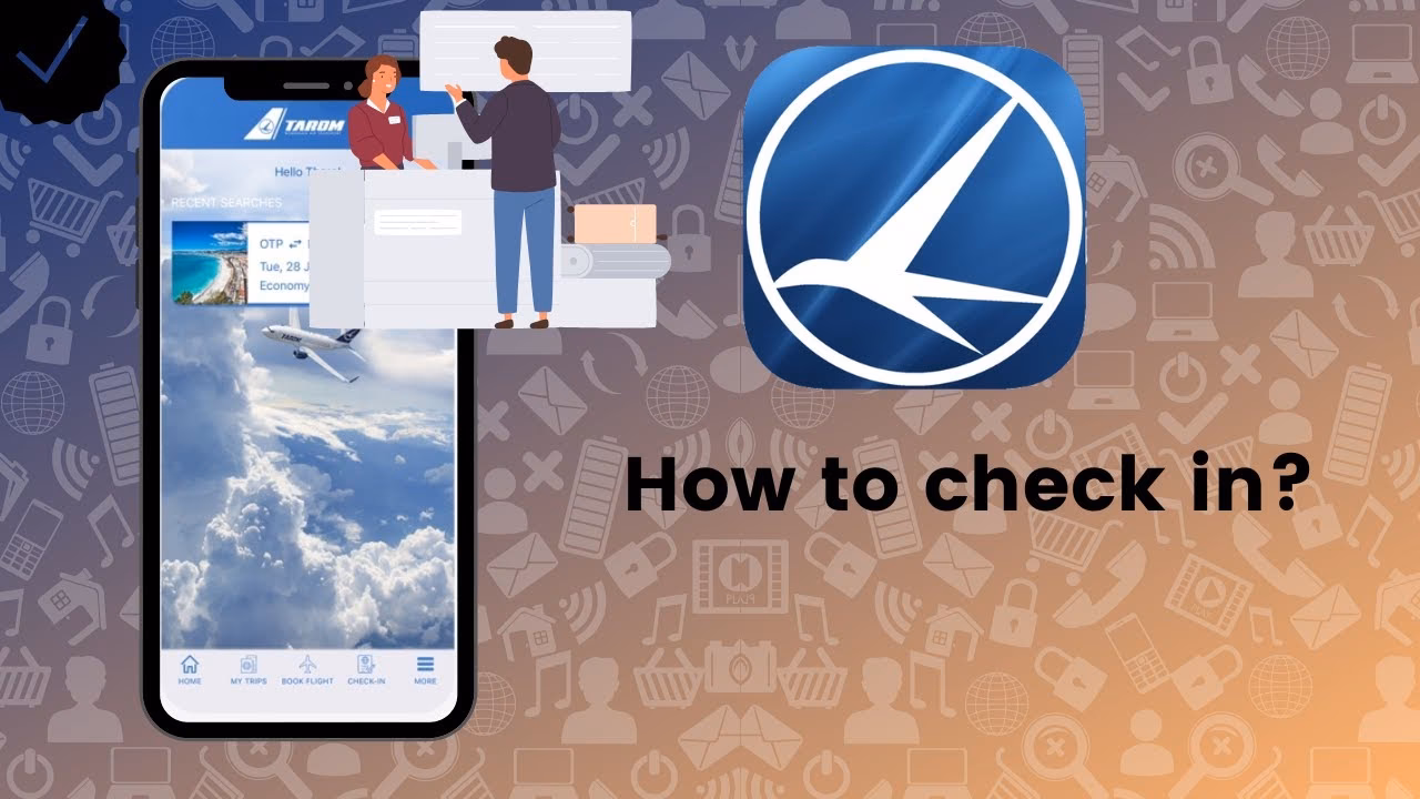 Who can use Trom online check-in?