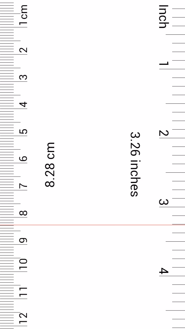 How do you measure a centimeter & a millimeter?