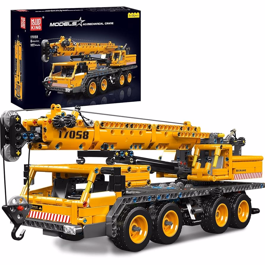 How many mobile crane 3D models are there?