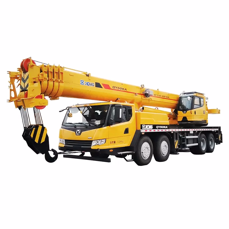 What are the different types of mobile cranes?