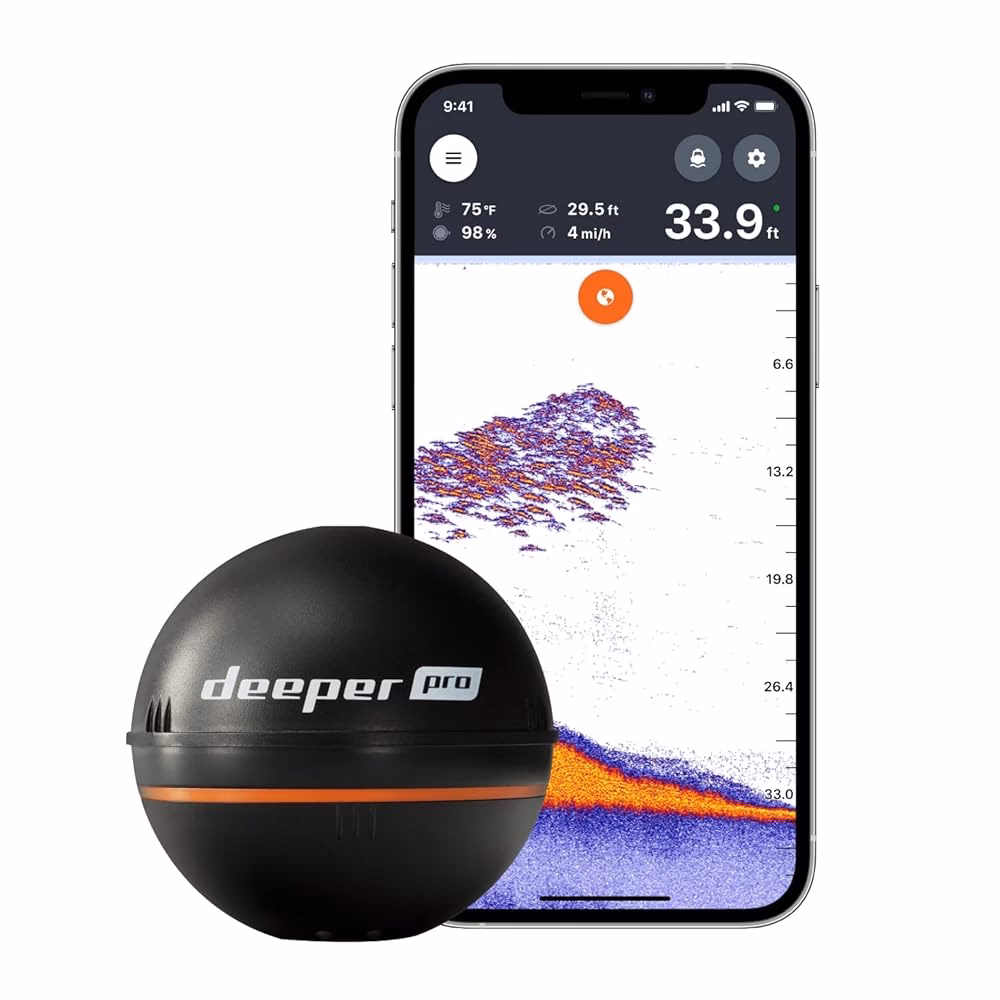 What is a fish deeper app?