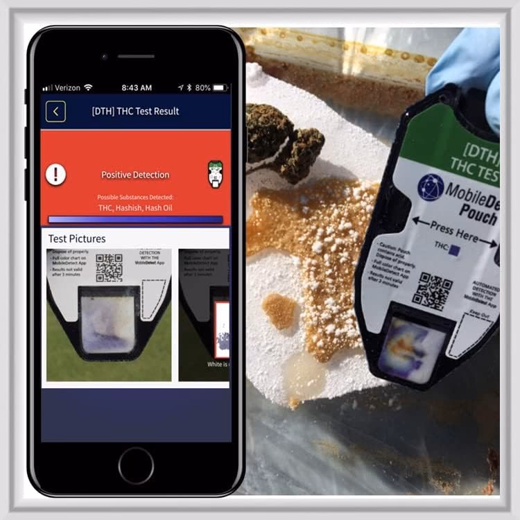 What is a mobiledetect test kit?
